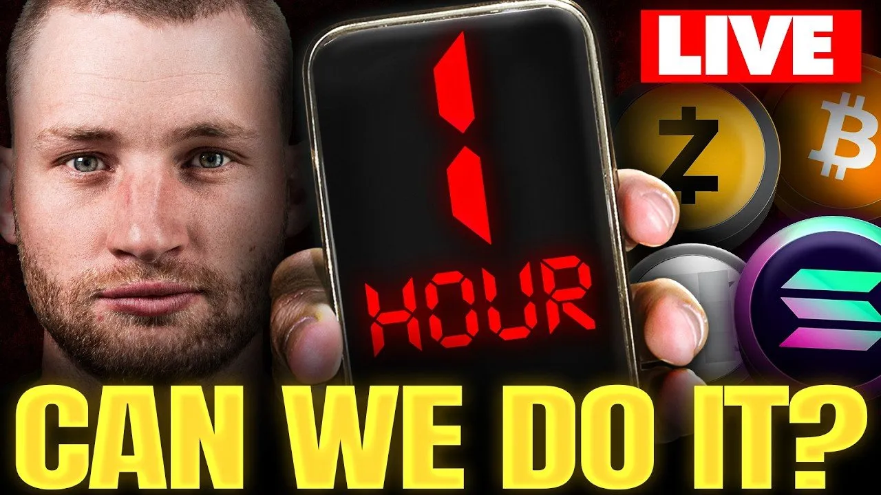 LIVE Altcoin Trading Challenge (4 Coins In 2 Hours)