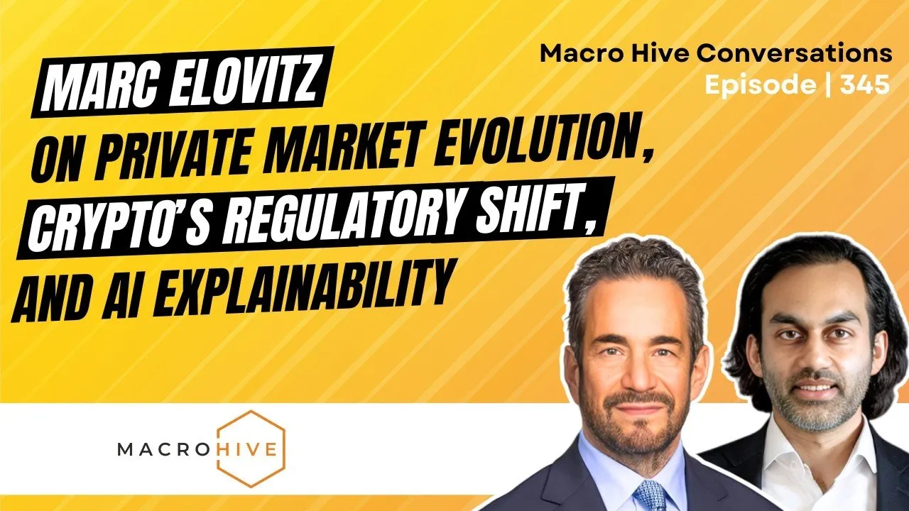 Ep. 345: Marc Elovitz on Private Market Evolution, Crypto’s Regulatory Shift, and AI Explainability