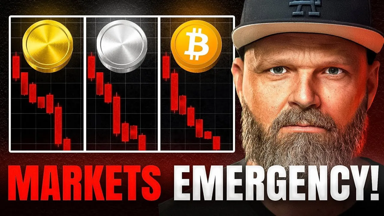 Markets at Critical Breakdown Levels | Bitcoin, Gold & Silver