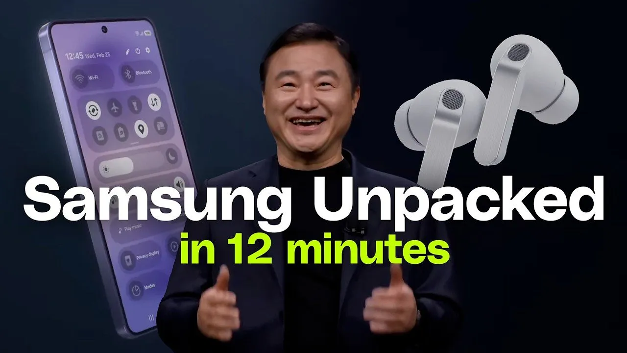 Samsung Galaxy Unpacked 2026 in 12 minutes