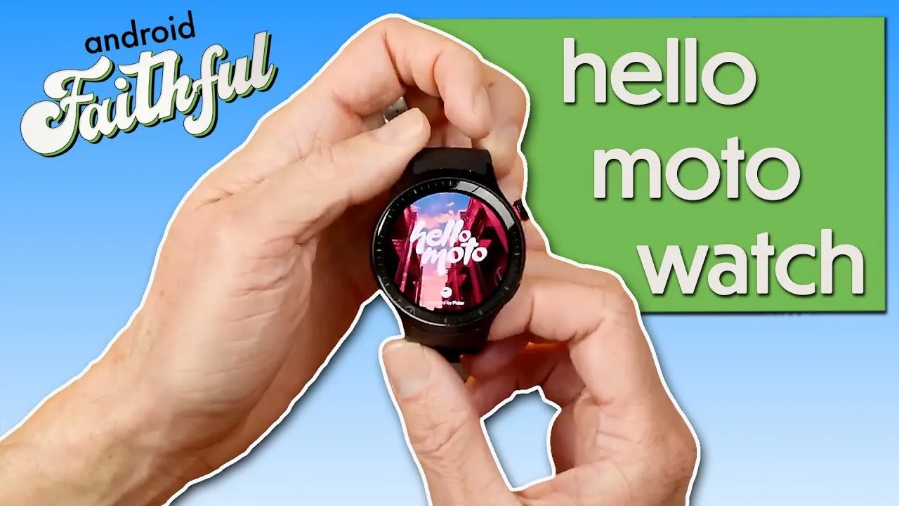 Unboxing the Motorola Moto Watch - Android Faithful #134