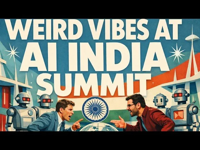 Weird Vibes at AI India Summit