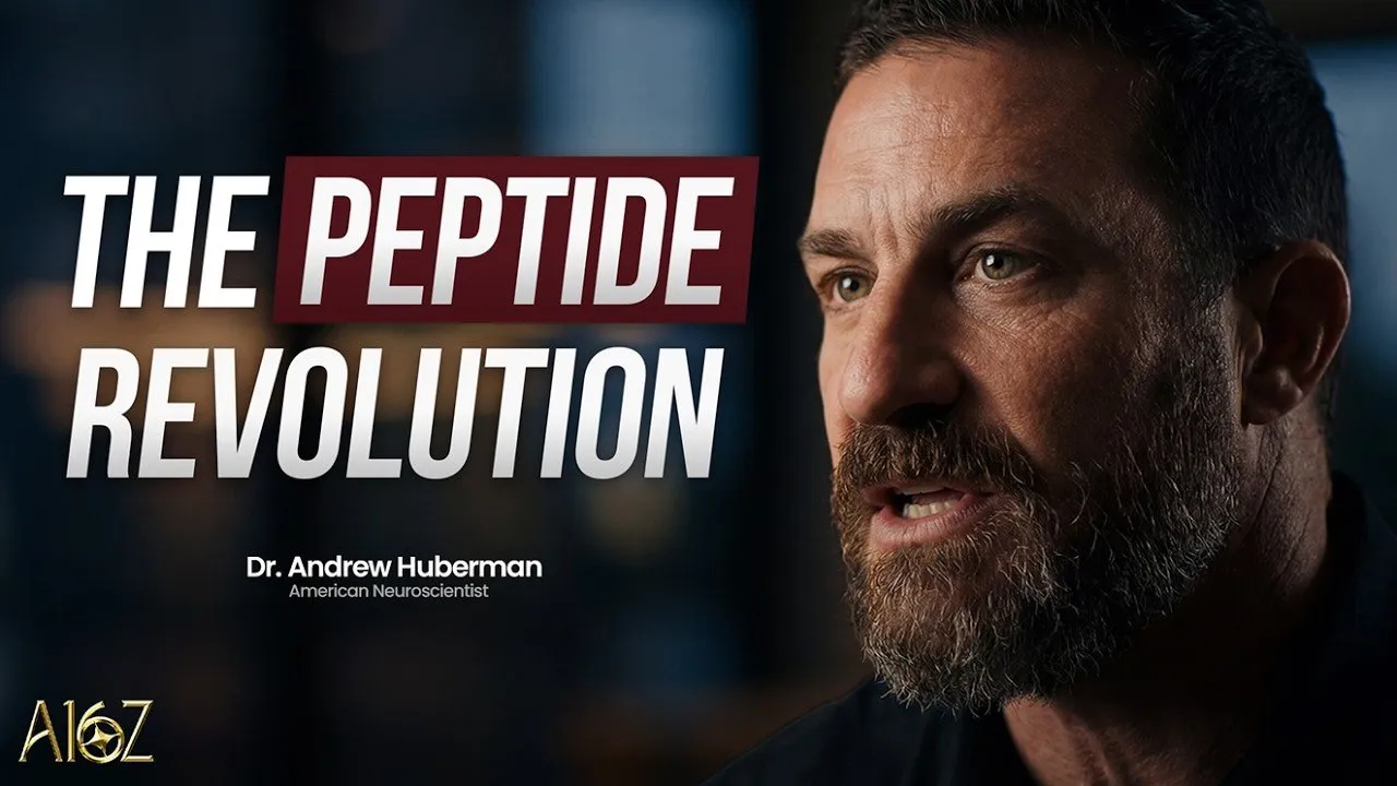 Andrew Huberman: Peptides, Sleep Tech, and the End of Obesity