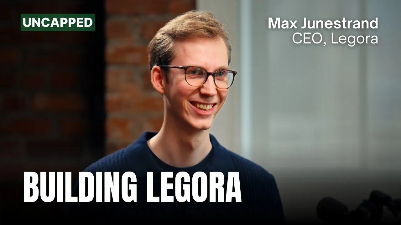 Building an AI-Native Software Company With Legora CEO Max Junestrand | Ep. 44