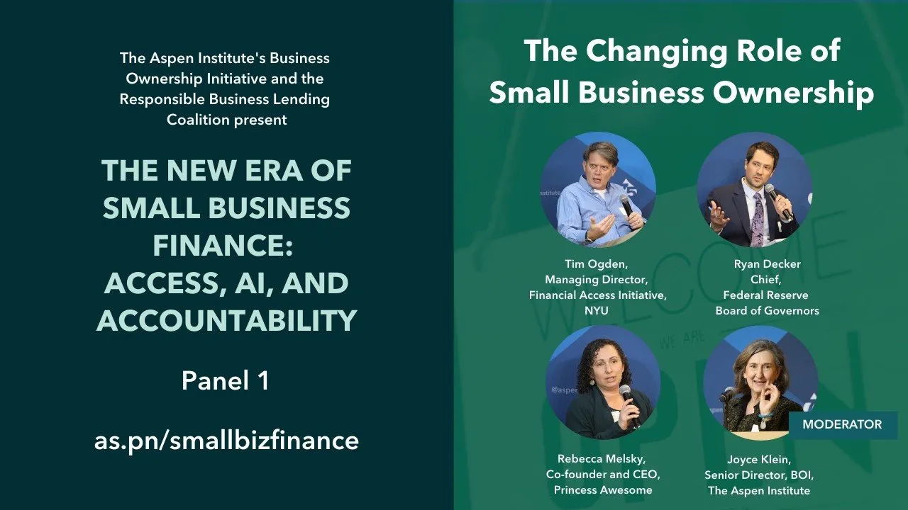 The Changing Role of Small Business Ownership