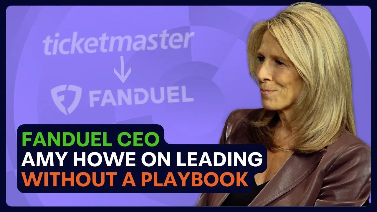 FanDuel CEO Amy Howe: ‘My whole career has been sliding doors moments’ | Masters of Scale