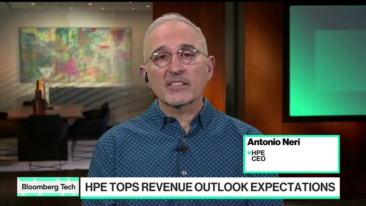 AI Hardware Demand Drives HPE Sales Forecast