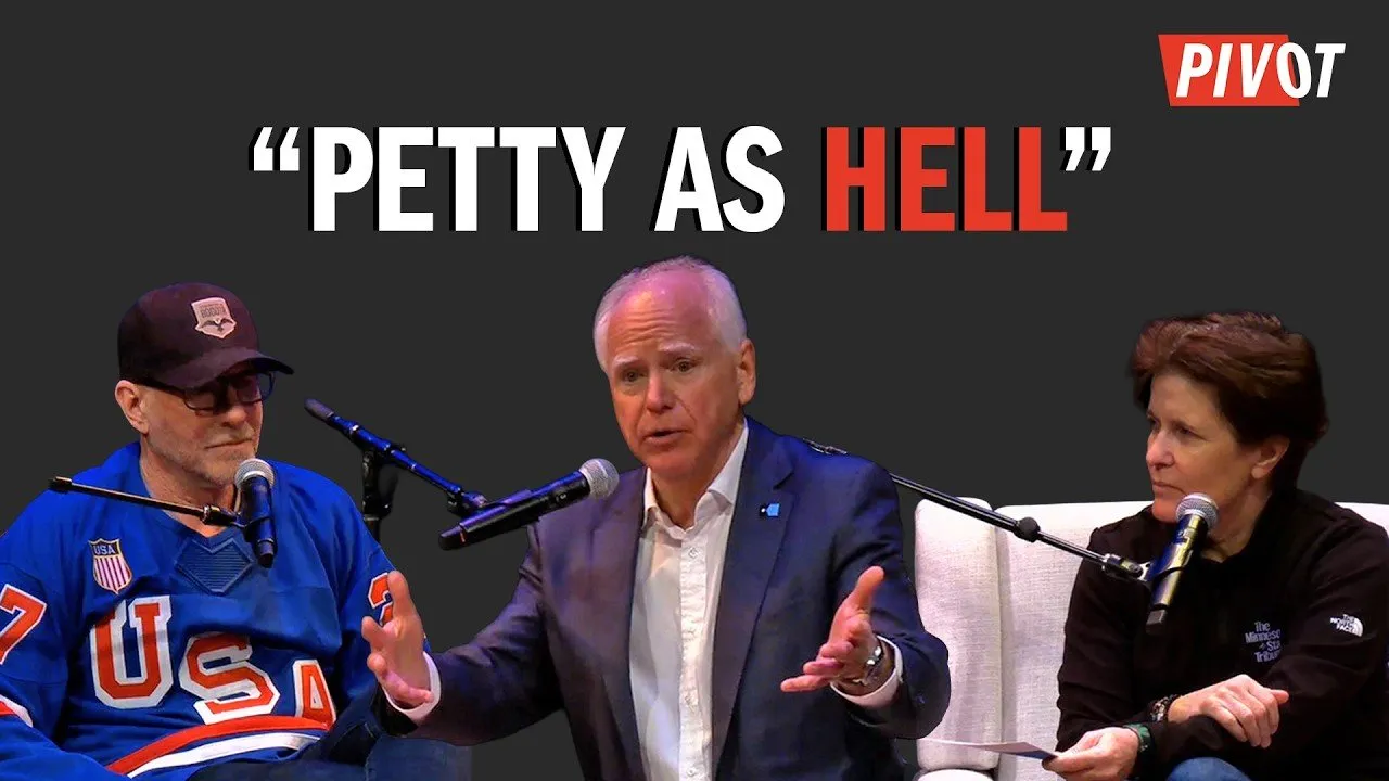 Tim Walz is "Petty As Hell" After Kristi Noem Firing | Pivot