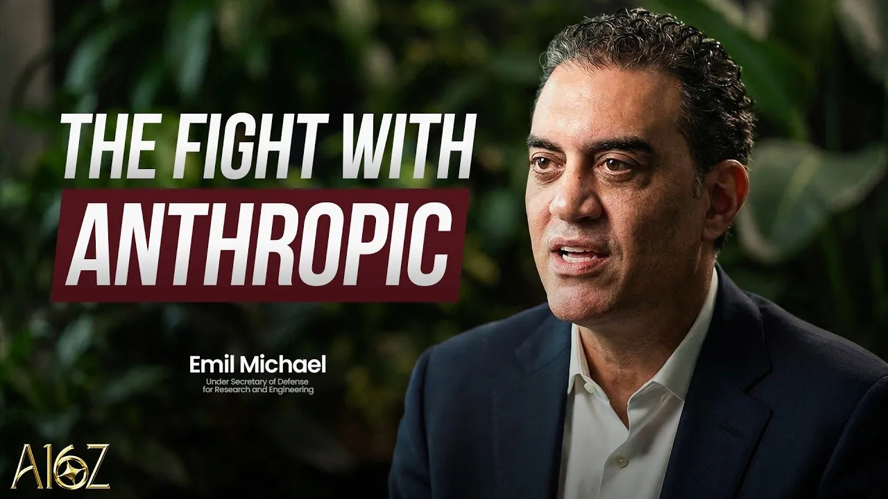 Under Secretary of War on Iran, Anthropic and the AI Battle Inside the Pentagon | The a16z Show