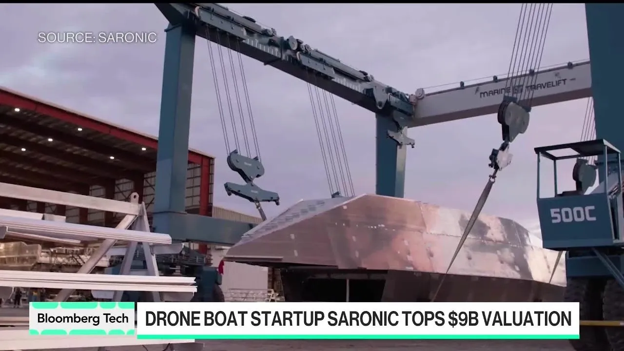 Drone Shipbuilder Saronic Raises $1.75 Billion